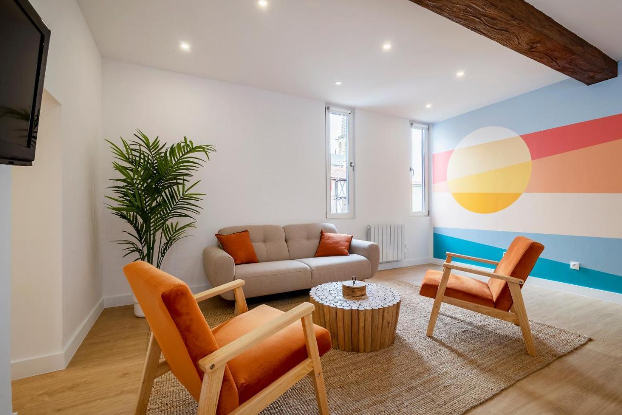 Magnifique Appartement Plein Centre, Calme, Netflix 米尔普瓦 外观 照片